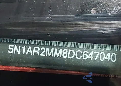 2013 Nissan Pathfinder Sv from USA, damaged, VIN 5N1AR2MM8DC647040